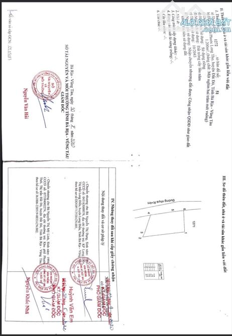 BÁN ĐẤT XÃ PHƯỚC HẢI - TP HỒ CHÍ MINH; VIEW NÚI MINH ĐẠM - CÁCH BIỂN 4KM  📐3 LÔ LIÊN KỀ - 7