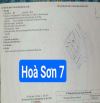 Góc 2 mặt tiền Đường 7m5 Hoà Sơn 7. S= 142m2 ngang 7.5m giá: 3.65 tỷ giá tốt nhất