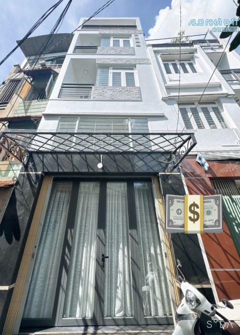 KHU TÂN SƠN NHÌ - HẺM XE HƠI TRẦN VĂN ƠN NHÀ 5 TẦNG 5PN MỚI ĐẸP GIÁ 6TỶ 380 TL
