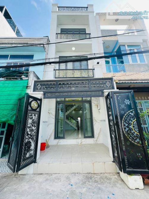 NHÀ NGAY VÒNG XOAY AN LẠC,SÁT TÊN LỬA,AEON BÌNH TÂN,4 TẦNG,66M2(4×17),4PN,ĐƯỜNG XE TẢI 6M,