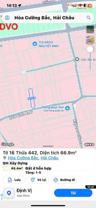 Bán nhà 2 tầng kiệt ô tô tải nhỏ đường Bình An 7 - Hoà Cường Bắc - Hải Châu - Đà Nẵng