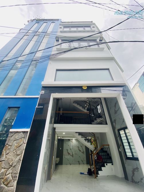 Bán Nhà Hẻm Xe Hơi Gò vấp-4,6/5,3m x 8,3m-5 Tầng-4PN-Giá 6,85 Tỷ