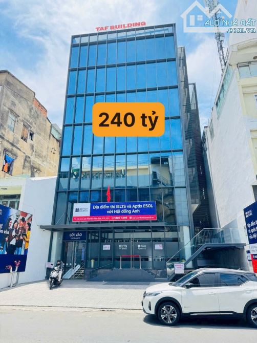 Building 2 Hầm 8 Tầng nổi, Mặt tiền 20-22-24 Bùi Hữu Nghĩa Q.5. DT 14,2×26m 402m2 240 tỷ
