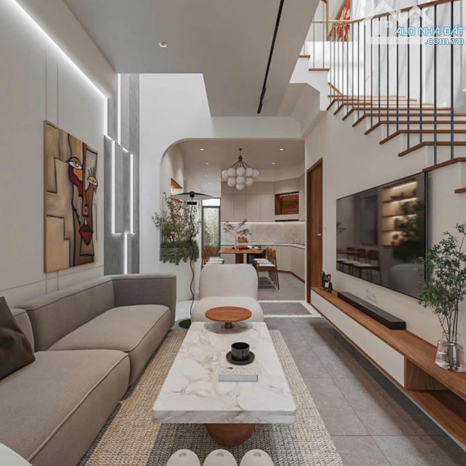 BÁN GẤP NHÀ TÔ KÝ, 5,2 tỷ, HẺM THÔNG 8M, DT 4X19, 3PN MỚI XÂY