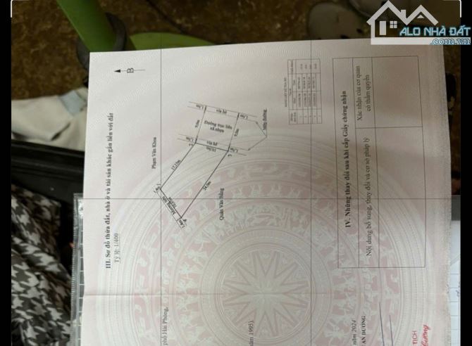 BÁN LÔ ĐẤT MẶT ĐƯỜNG KIỀU THƯỢNG, QUỐC TUẤN – AN DƯƠNG, HẢI PHÒNG .