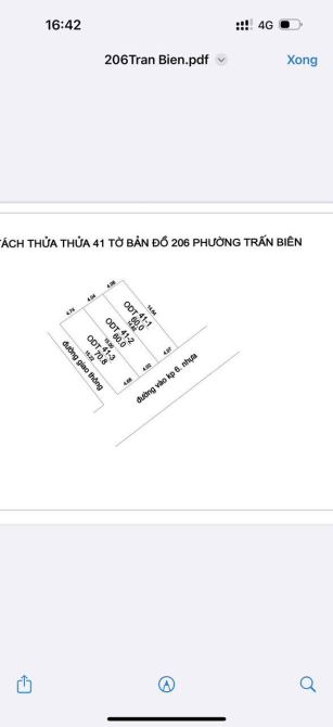 Bán đất mặt tiền Nguyễn Thành Đồng