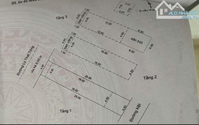 BÁN nhà 2 MT TRƯỚC và SAU  đường LÝ THÁI TÔNG_ Sạch đẹp_ Thuận tiện KINH DOANH 2 MẶT