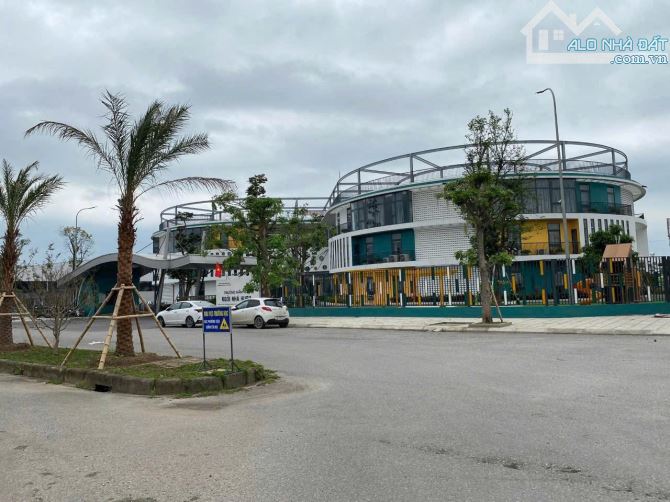 Bán lô đất biệt thự 185m2 mặt tiền 9m ĐÃ CÓ BÌA ĐỎ khu Anh Dũng 3, vòng xuyến cầu rào 2