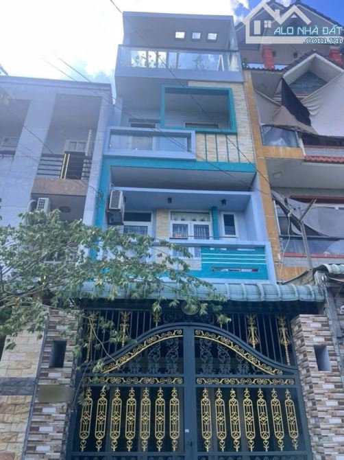 Bán nhà 4 tầng Hương Lộ 2, hẻm nhựa 8m ,giáp Tân Phú, 64m2- 4PN, chỉ 6,2 tỷ