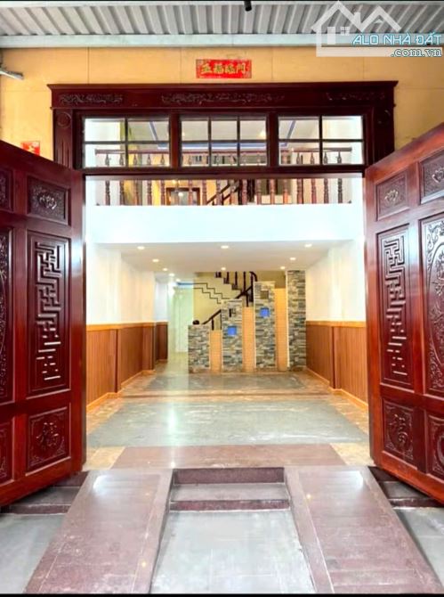 Nhà 1 Trệt 2 Lầu Sân thượng Trục chính hẻm 38 đường Trần Việt Châu - Gần chợ An Hoà - 1