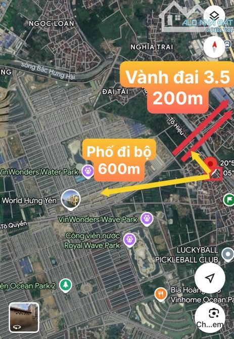 BÁN ĐẤT NGHĨA TRỤ-300M RA VIN OCEANPARK 2-3,NGÕ THÔNG-Ô TÔ VÀO-160m2-8m-7,65 tỷ - 1