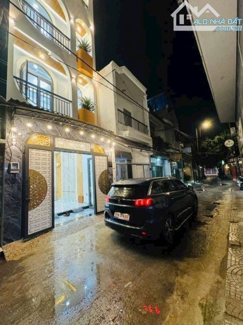 BÁN NHÀ GÒ VẤP, PHẠM VĂN CHIÊU, PHƯỜNG 9, Ô TÔ VÔ NHÀ. 4 TẦNG, GIÁ HƠN 7 TỶ - 1