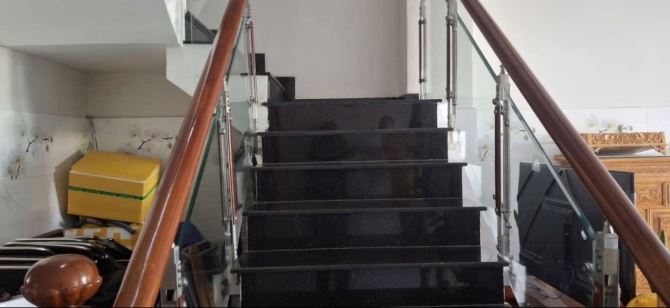 Nam hoà xuân, nhà 3 tầng thang máy, móng cọc nhồi , thiết kế 7 tầng - 1