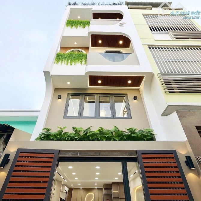 4❌12m, BÁN NHÀ XÂY MỚI 5 TẦNG, HXH, 78/ NGUYỄN VĂN KHỐI, P11 GÒ VẤP, 8 TỶ nhỉnh TL - 1
