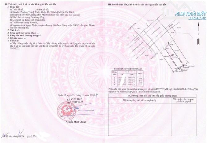 Bán lô đất mặt tiền đường chính Thống Nhất, P15, Gò Vấp. 5*30m, giá 12.8tỷ - 1