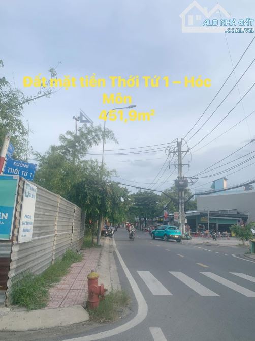 🌈Chỉ 20tr/m2 Đất Mt nhánh đường TRẦN THỊ BỐC Huyện Hóc Môn dt 451,9m2 tiện xây nhà xưởng - 1