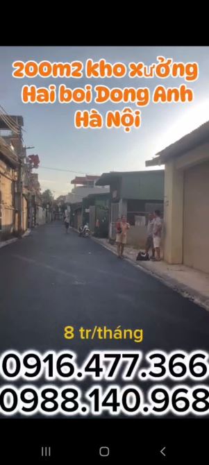 CHO THUÊ KHO - KẾT HỢP Ở - DIỆN TÍCH SỬ DỤNG 200 M2 - XE Ô TÔ 7 TẤN RA VÀO - 1