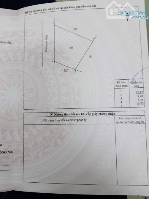 Bán đất full thổ cư, xã Vĩnh Thanh, khu dân cư hiện hữu, giá 1.3 tỷ, 2 mặt tiền - 1