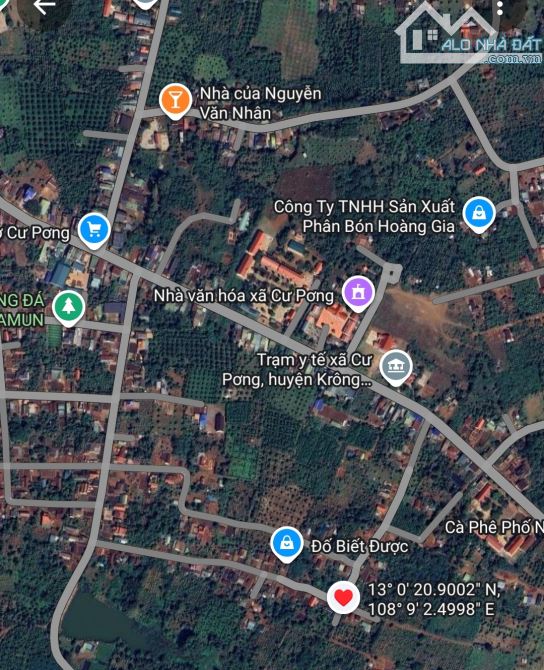 Chính chủ cần bán mảnh đất ngã tư 1054m2, gần trung tâm xã Cư Pơng, - 1