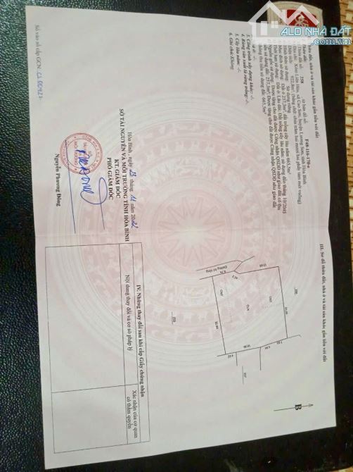 1853m Có 557m Đất Ở - Bám Đường Bê Tông 70m Lô Góc " Mặt Tiền - Cách Hà Nội 40km - 1