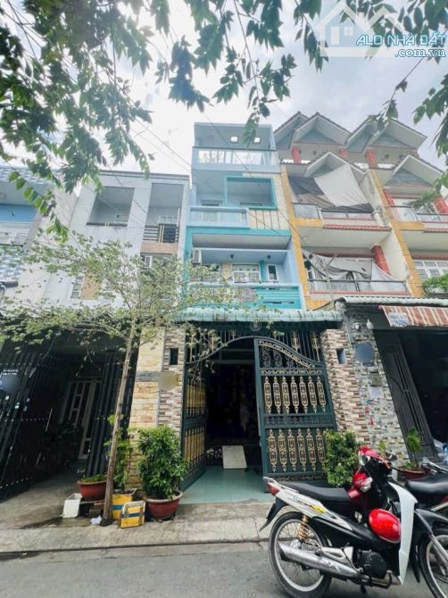 Bán nhà 4 tầng Hương Lộ 2, hẻm nhựa 8m ,giáp Tân Phú, 64m2- 4PN, chỉ 6,2 tỷ - 1