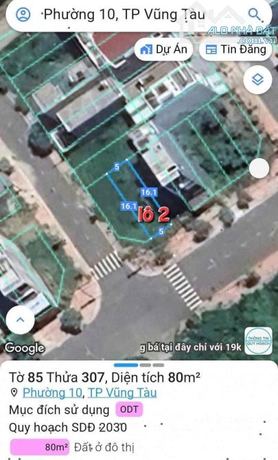 🇻🇳CCDV-MS.T4 - Bán 2 lô TĐC 1.65 ha p Rạch Dừa tp HCM. Giá 6.7 tỷ - 2