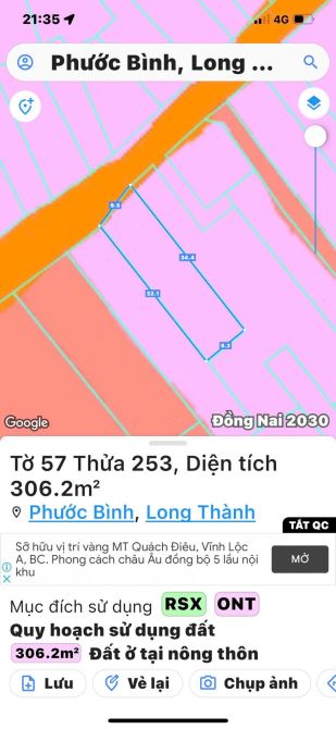 ❗️Bán gấp lô đất PHƯỚC BÌNH - LONG THÀNH - 2