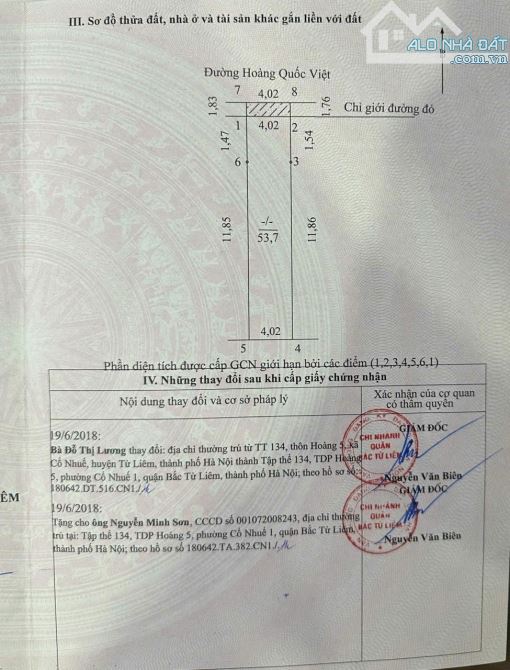BÁN GẤP NHÀ MẶT PHỐ HOÀNG QUỐC VIỆT - CẦU GIẤY 55MX6T - 36 TỶ. VỈA HÈ ĐÁ BÓNG - KD SẦM UẤT - 2