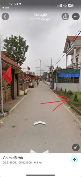 Ra hàng 2 ô 62,4m đất ở Thắng Lợi cũ - nay là xã Mễ Sở - tỉnh Hưng Yên Cách 200m ra khu đô - 2
