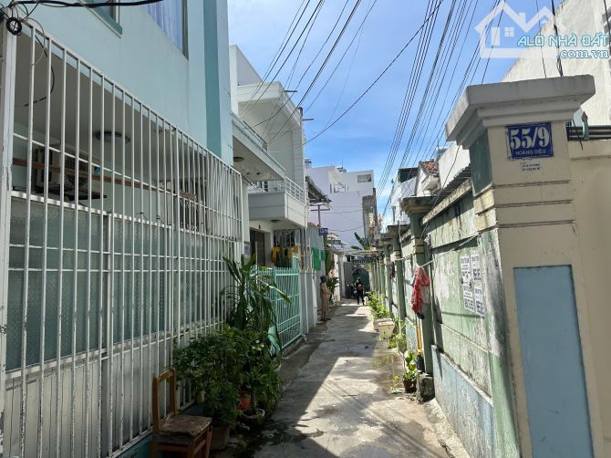 Bán nhà hẻm đường Hoàng Diệu cách biển 450m- Ngang 7,5m - 2