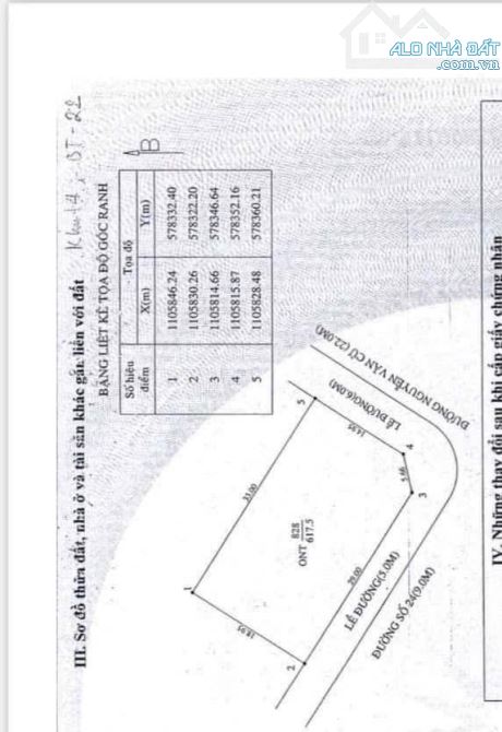 Bán nền góc đẹp mặt tiền Nguyễn Văn Cừ nối dài ngay trung tâm xã Mỹ Khánh tdt 617m2 thổ cư - 2