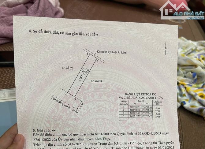 ✅ CẦN BÁN LÔ C7 TUYẾN 1 ĐẤU GIÁ TÂN TRÀO, KIẾN THỤY. ĐÓN ĐẦU KHU CÔNG NGHIỆP. GIÁ CHỈ 3.X - 2