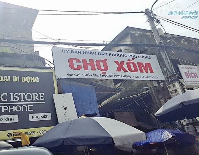 BÁN ĐẤT PHÚ LƯƠNG, PHÂN LÔ VỈA HÈ KINH DOANH ĐỈNH, 50M², 9,2 TỶ. - 2