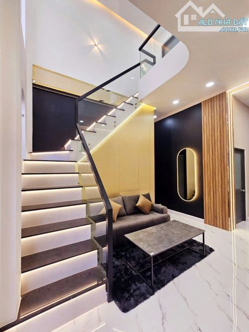nhà 1 trệt 1 lầu có hoàn công đầy đủ đẹp như hình shr ngay Chợ view biển cần giờ - 2