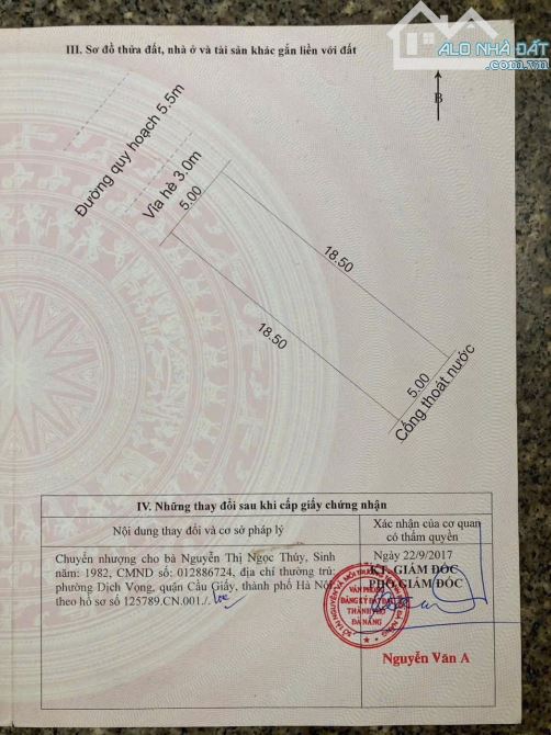 🏩 Bán đất biển mt Bàu Mạc 20, Liên Chiểu, 92.5m2, 4.x tỷ tl - 2