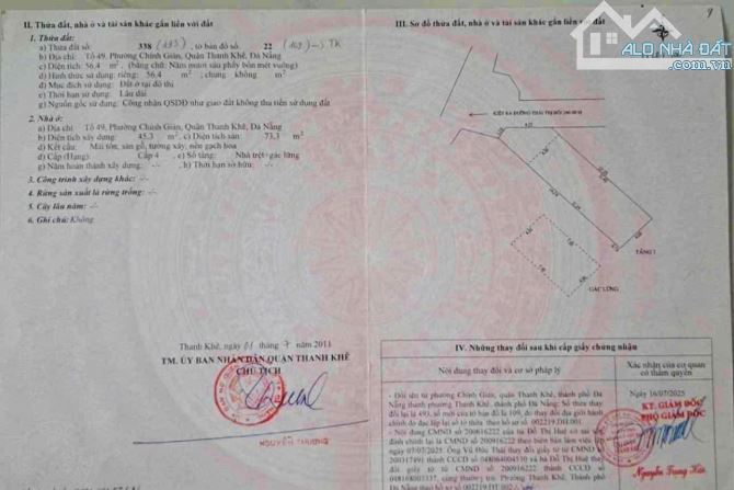 📌📌📌LÀM VIỆC TRỰC TIẾP GIÁ TỐT !!!✅bán lô đất đẹp kiệt 251 thái thị bôi - 2