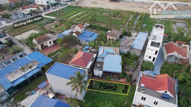 Bán lô đất 75m tại thôn Đầm Đền, Hoa Động, Thủy Nguyên, Hải Phòng giá chỉ từ 1 tỷ 4xx - 2