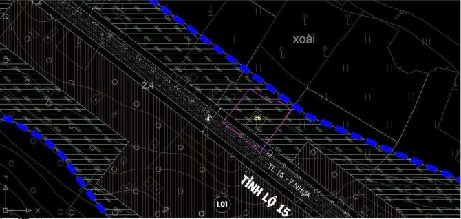 Bán đất mặt tiền Tỉnh Lộ 15 xã Phú Mỹ Hưng Củ Chi 55x60 tổng gần 3000m2 300m2 thổ cư - 3