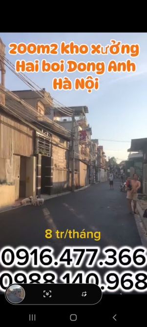 CHO THUÊ KHO - KẾT HỢP Ở - DIỆN TÍCH SỬ DỤNG 200 M2 - XE Ô TÔ 7 TẤN RA VÀO - 3
