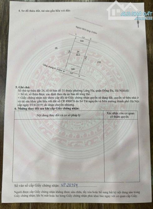 BÁN NHÀ NGUYỄN CHÍ THANH, 19.5 TỶ, 45M2, PHÂN LÔ, Ô TÔ TRÁNH, NGÕ THÔNG, NHÀ ĐẸP NT XỊN - 4