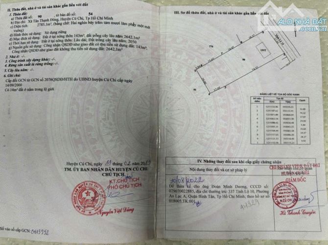 Lô đất siêu hiếm – diện tích khủng, mặt tiền cực đẹp – cơ hội đầu tư vàng tại Củ Chi - 4