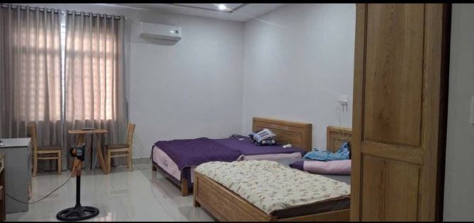 Nam hoà xuân, nhà 3 tầng thang máy, móng cọc nhồi , thiết kế 7 tầng - 6