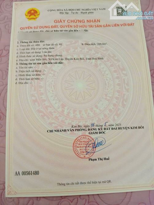 2968M có 200m Đất Ở - Đất Bám Hồ Chạm Tay Xuống Nước - View Đỉnh Làm HomeStay - 7