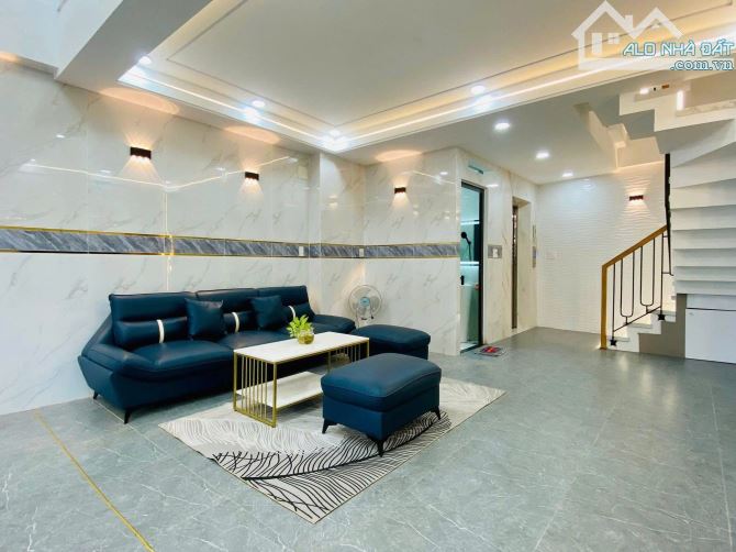 🏡Hẻm 8m Phan Huy Ích, P12💎4,8X10M 4 Lầu--4PN 4WC💎ThangMáy💵9,3 Tỷ - 8