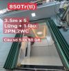 Bán nhà Quốc lộ 1A Bình chánh - Giấy tờ kê khai - thuế đầy đủ giá chỉ 850 tiệu