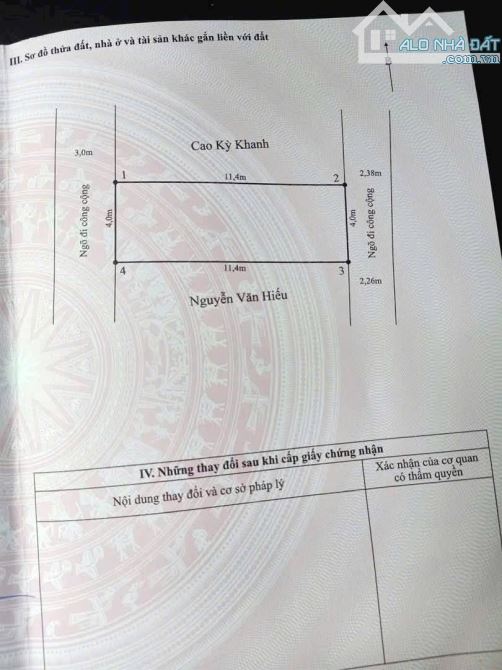 Bán lô đất Quán Toan, Hồng Bàng 45m2 giá chỉ 1 tỷ - bìa nét căng