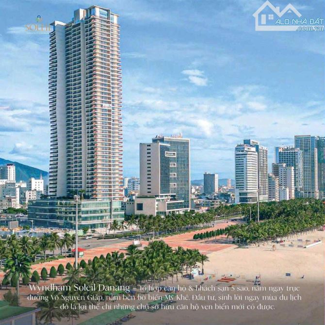 CƠ HỘI VÀNG SỞ HỮU CĂN HỘ MẶT TIỀN BIỂN THE SOLEIL ĐÀ NẴNG
