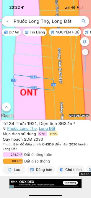 🌴 ĐẤT NỀN XÃ ĐẤT ĐỎ – BRVT, GẦN BIỂN LỘC AN 🌴