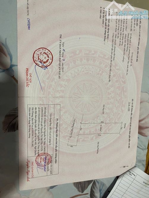Bán đất mặt đường ngô gia tự , phường hải an