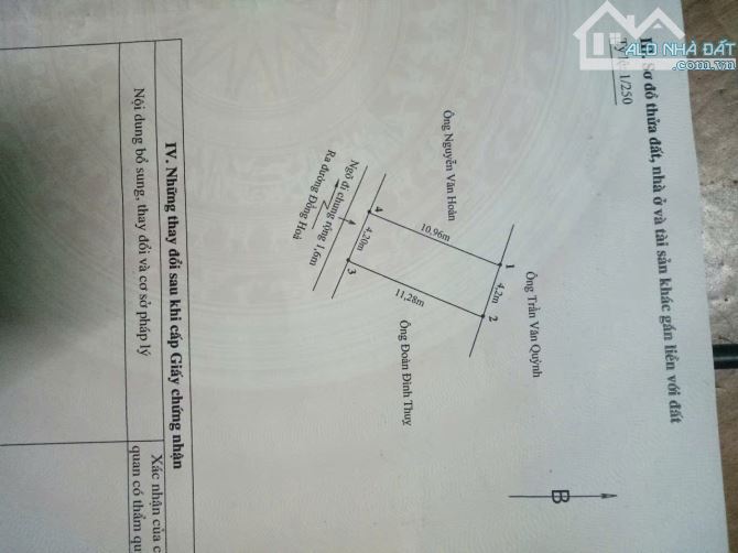 Bán đất ngõ 284 Đồng Hòa, Kiến An, Hải Phòng